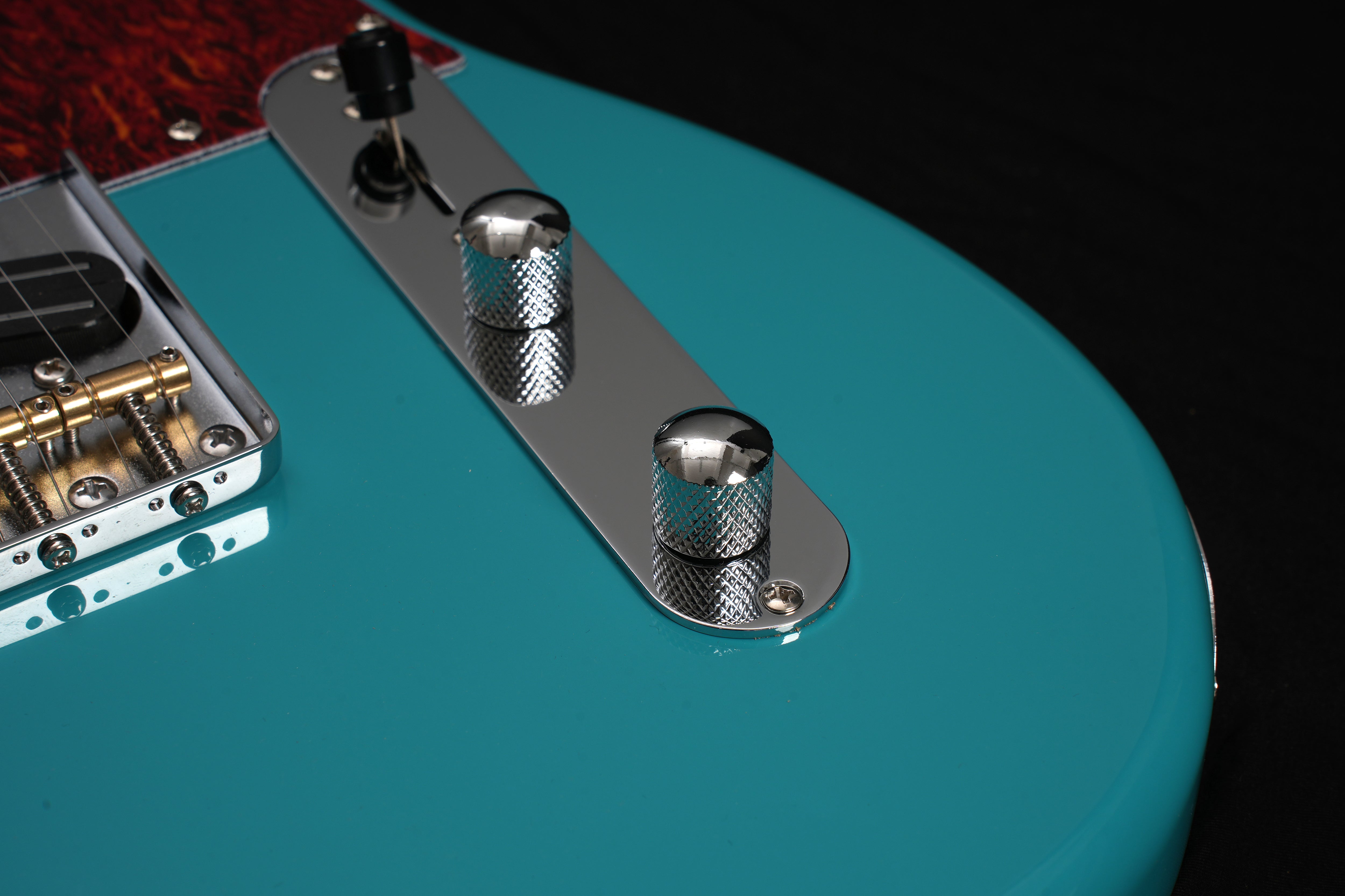 Tele Model Pin TELE MODEL NAME PLACEHOLDER (TEAL BLUE)