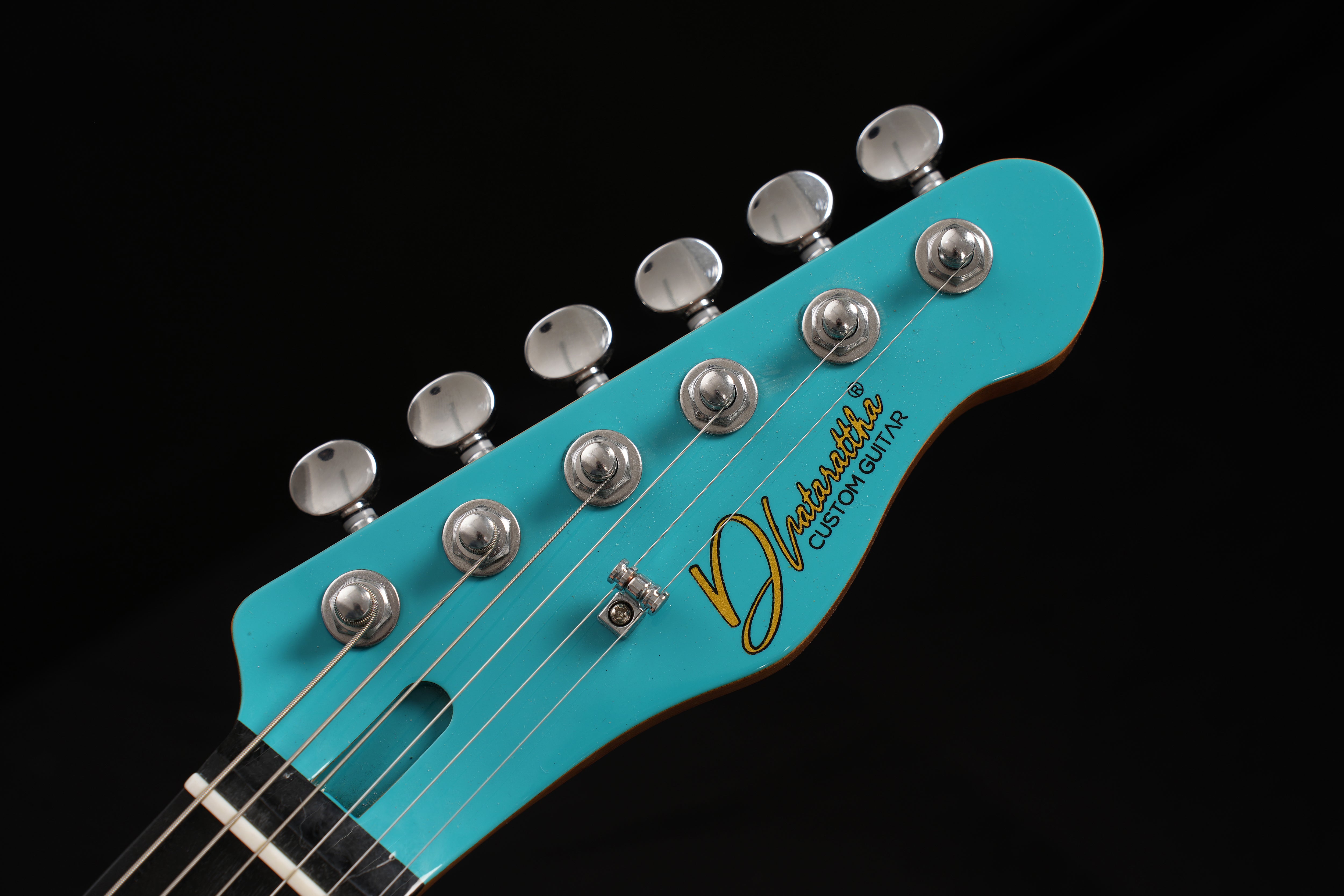 Tele Model Pin TELE MODEL NAME PLACEHOLDER (TEAL BLUE)