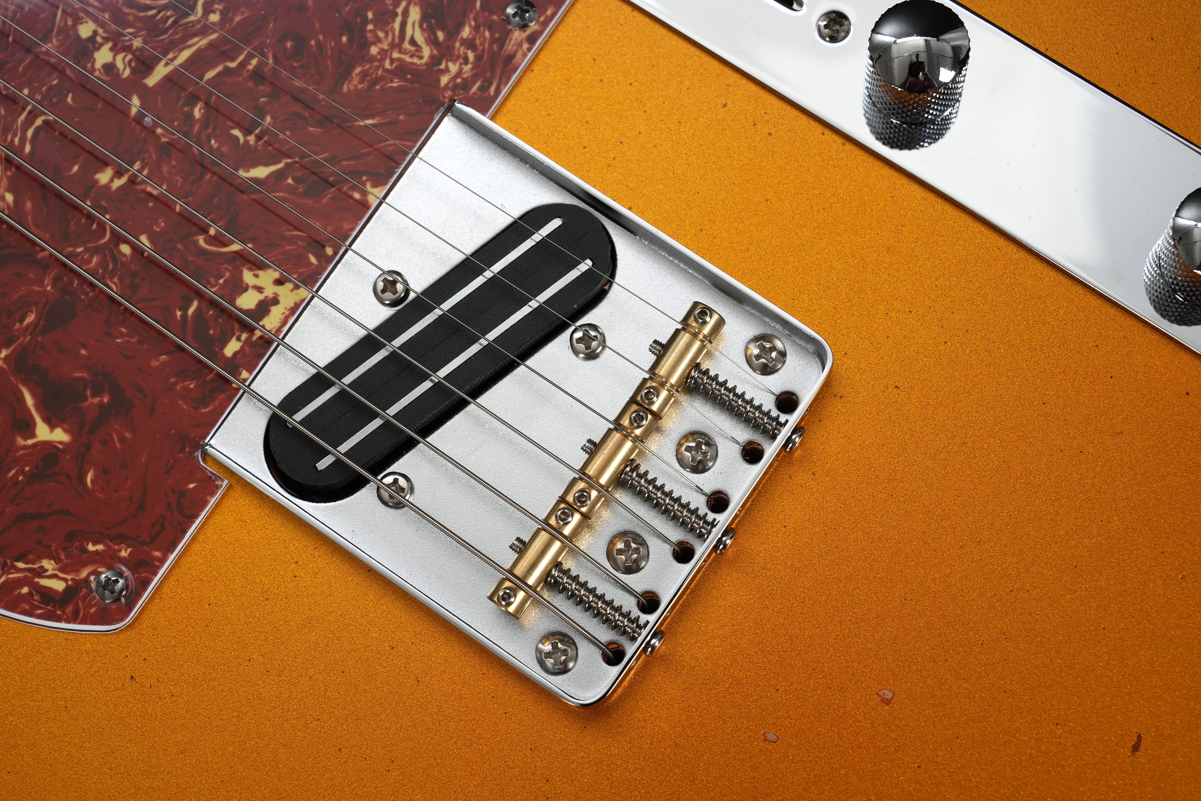 Tele Model Pin TELE MODEL NAME PLACEHOLDER (RELIC GOLD OVER SUNBURST) (Copy)